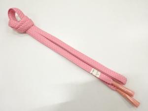 未使用品　正絹　手組帯締め